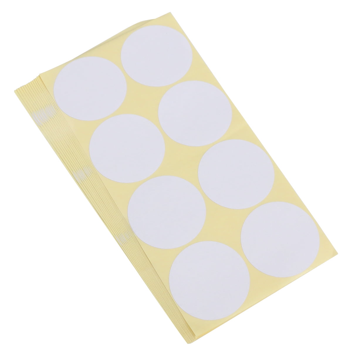 landege 15 Sheets Useful Blank Stickers Handwriting Self Adhesive