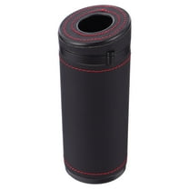 landege 1Pc Round Tissue Box Car Tissues Tube Box Practical Car Tissue Cylinder Box