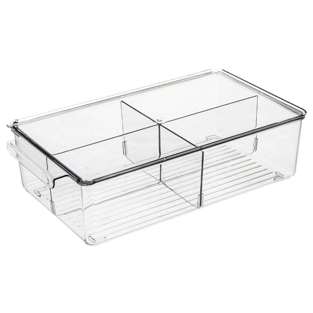 landege 1pc Food Preservation Box Storage Box Transparent Fruit Storage