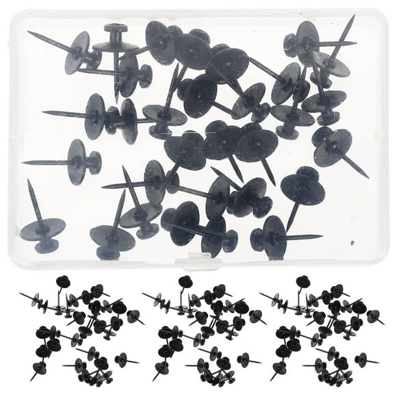 landege 30pcs Flat Tacks Home Furniture Photo Wall Tacks Diy Pushpin Bulletin Metal Tacks