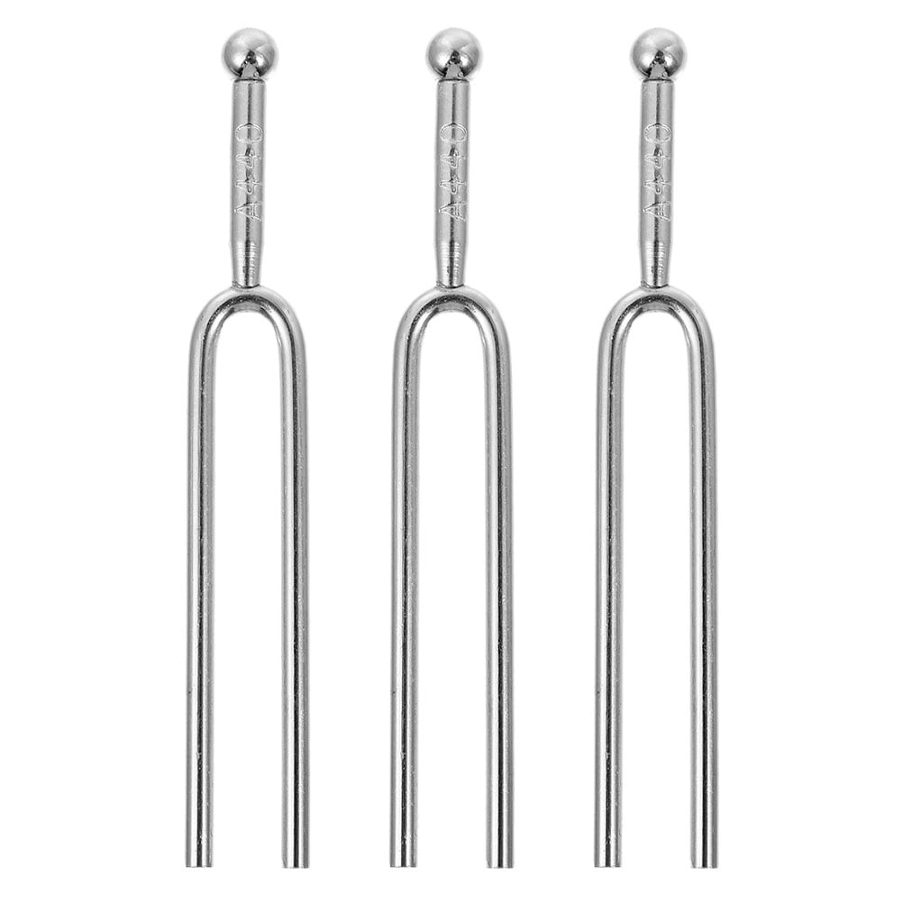 landege 3pcs Standard A 440hz Tuning Forks Music Instrument Guitar