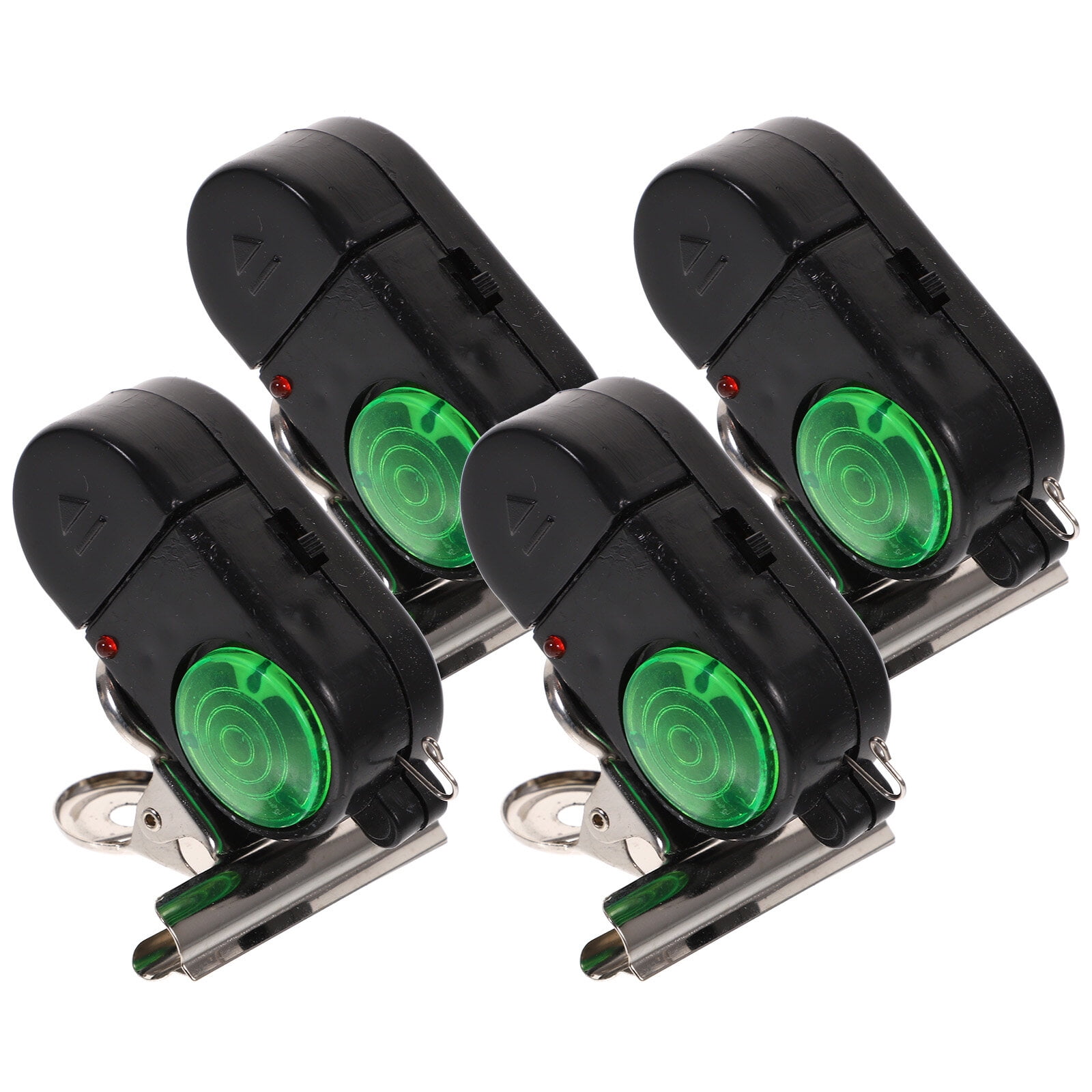 landege 4PCS Fishing Electronic Alarm High Sensitivity LED Loud Alarm