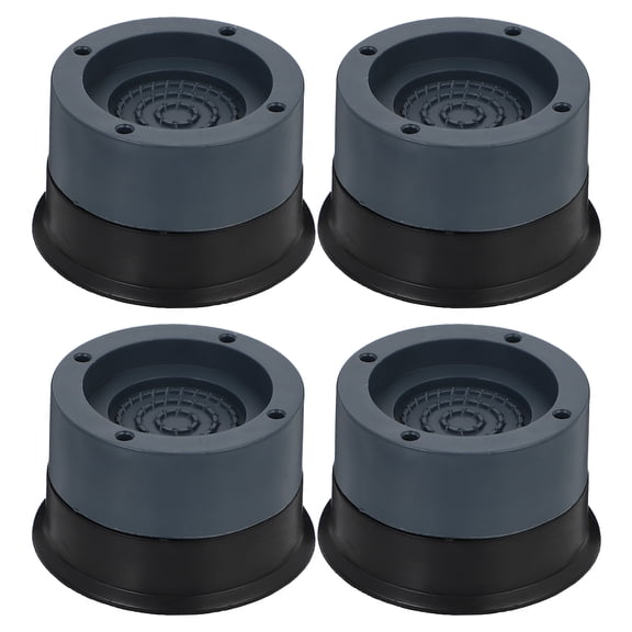 landege 4pcs Anti- Vibration Washer Mat Absorbing Washer Pads 4. 5cm Non- Skid Protector Mat for Washing Machine Dryer Treadmill Compressor Furniture