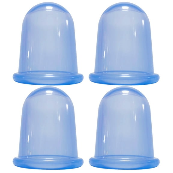 landege 4pcs Cupping Massager Relax Massager Cup Portable Suction Cup Body Massager