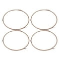 thumbnail image 1 of landege 4pcs Microwave Oven Rotating Ring Microwave Plate Tray Wheel Ring Turntable Roller Support Ring Holder Oven Rotating Wheel 17. 8x17. 8x1. 4cm, 1 of 11