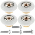 landege 4pcs Shower Door Rollers Glass Door Runners Replacement Shower