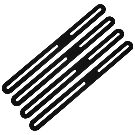 landege 4pcs Straight Plates Stainless Steel Furniture Brackets Flat Mending Fittings Joining Plates