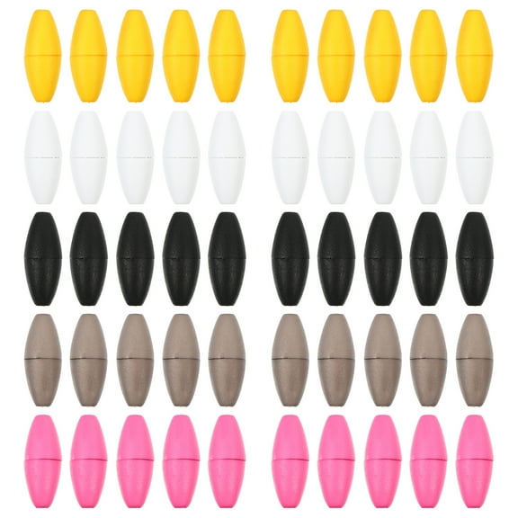 landege 50pcs Breakaway Safety Clasp, Clasp Bead Connectors, Buckle Connectors Breakaway Clasps for Necklace Bracelet Jewelry