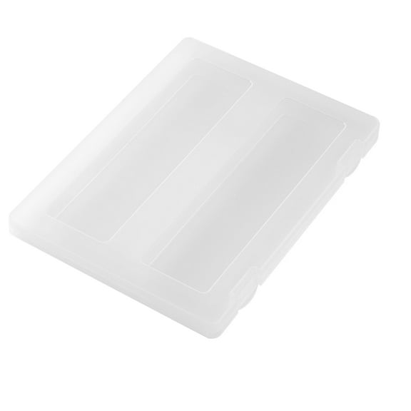 landege A4 File Box A4 Portable Project Case Document Organizer Case Document Storage Organizer Magazine Holder Clear