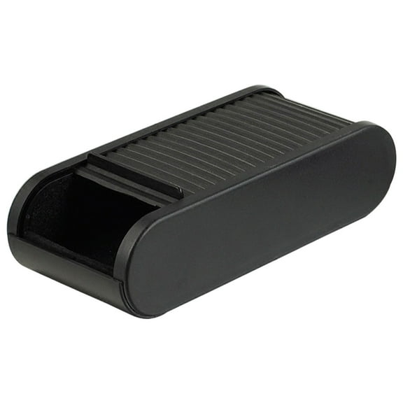 landege Car Trash Bin Car Organizer Storage Box with Roll Shutter Telescopic Sundries Container