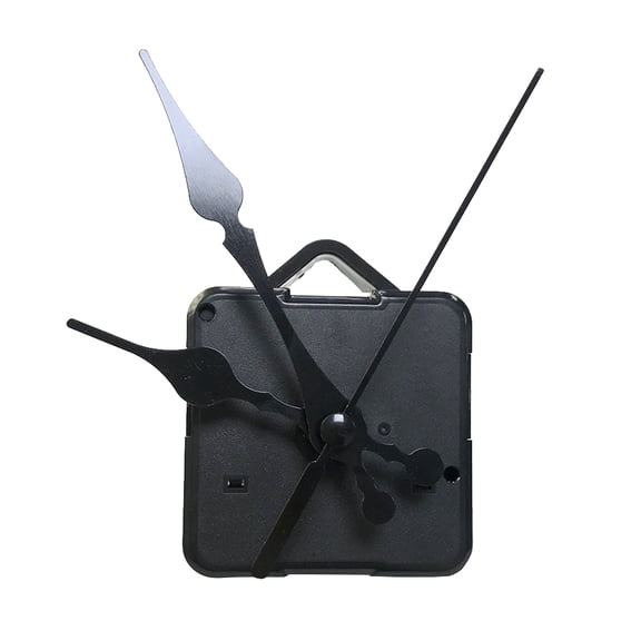 landege Fashion Simple Clock Movement Accessories DIY Watch Parts Scanning Fluorescence Clock Needle Movement without Battery (Black)