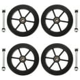 landege Heavy Duty Wheelchair Wheels Universal Wheelchair Front Wheels