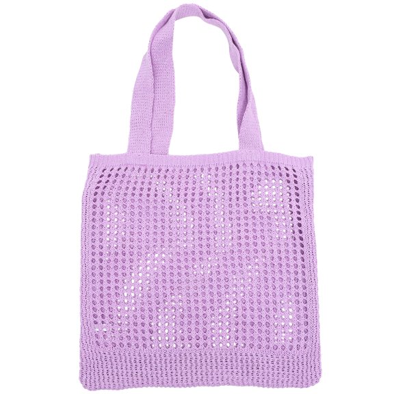 landege Hollow-out Design Girl Tote Bag Fashion Knitted Tote Bag Woman Storage Bag