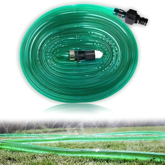 landege Irrigation Hose Water Hose Sprinkler Watering Hose Farm Plant Irrigation Pipe Flexible Watering Hose With Holes Plant Gardening Hose Replacement