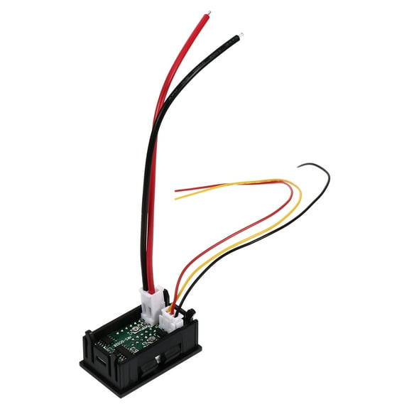 landege LED Digital Voltmeter Voltage Meter 100V 1A 10A 50A 100A DC Volt Panel Meter Tester for Electromobile Motorcycle Car Gauge