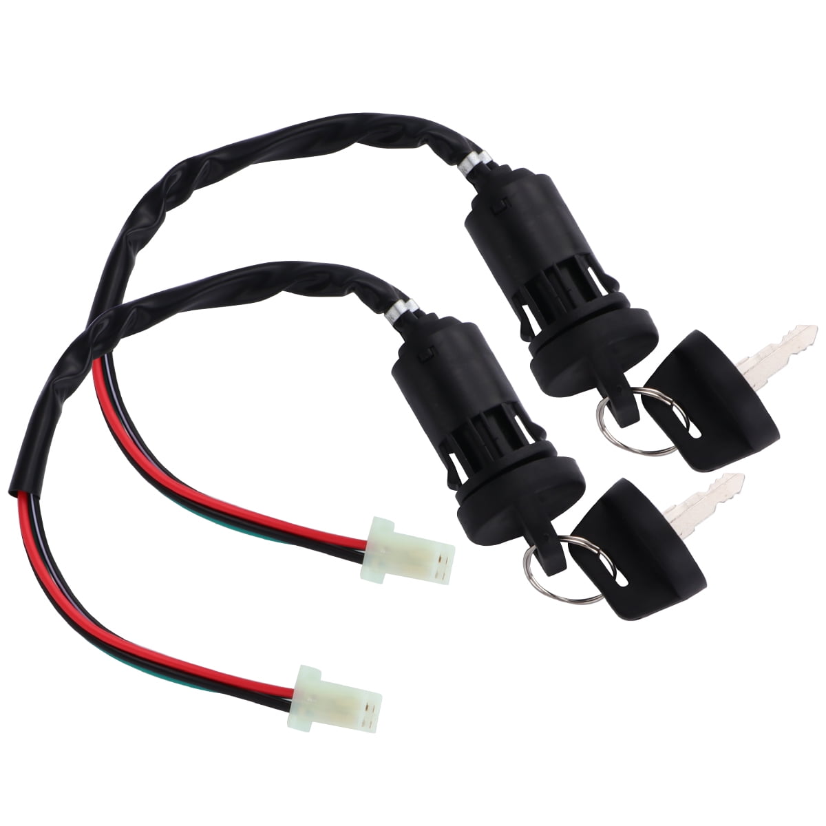 landege Motorcycle Ignition Key Set 4 Wire Motorcycle Ignition Starter ...