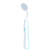 landege Oral Dental Mirror Mouth Tooth Inspection Mirror with Bright LED Light for Dental Care (Blue)