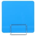 thumbnail image 1 of Blue Countertop Sneeze Guard for School desks and Office Spaces Portable Privacy Shield Board 1, 1 of 10