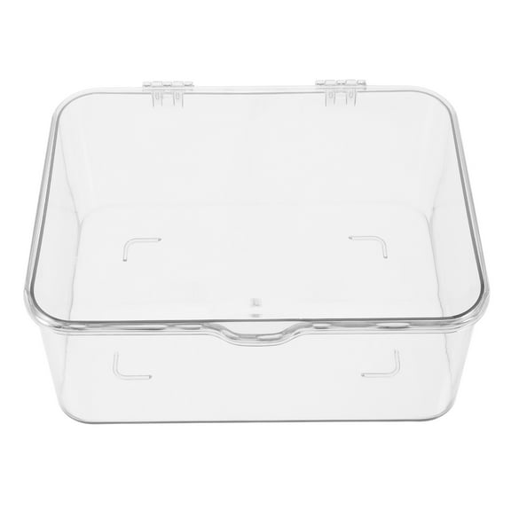 landege Plastic Storage Box Makeup Organizer Cosmetic Organizer Jewelry Display Box Case