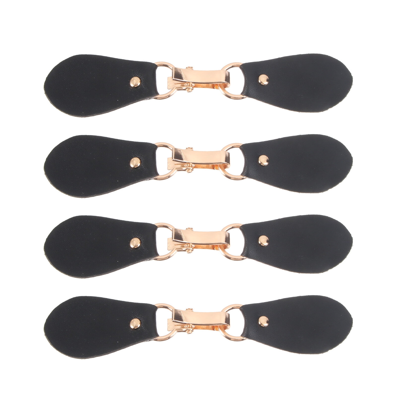 10-Pair No-Sew Snap Buttons - Magnetic Clasp Closures Gold & Silver For Bags & Clothing