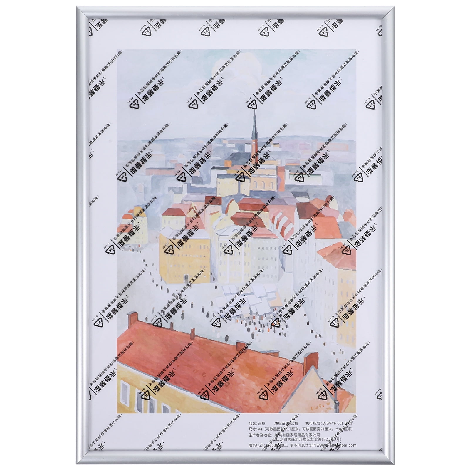 landege Wall Mount Document Frame Multiuse Poster Photo Holder Picture