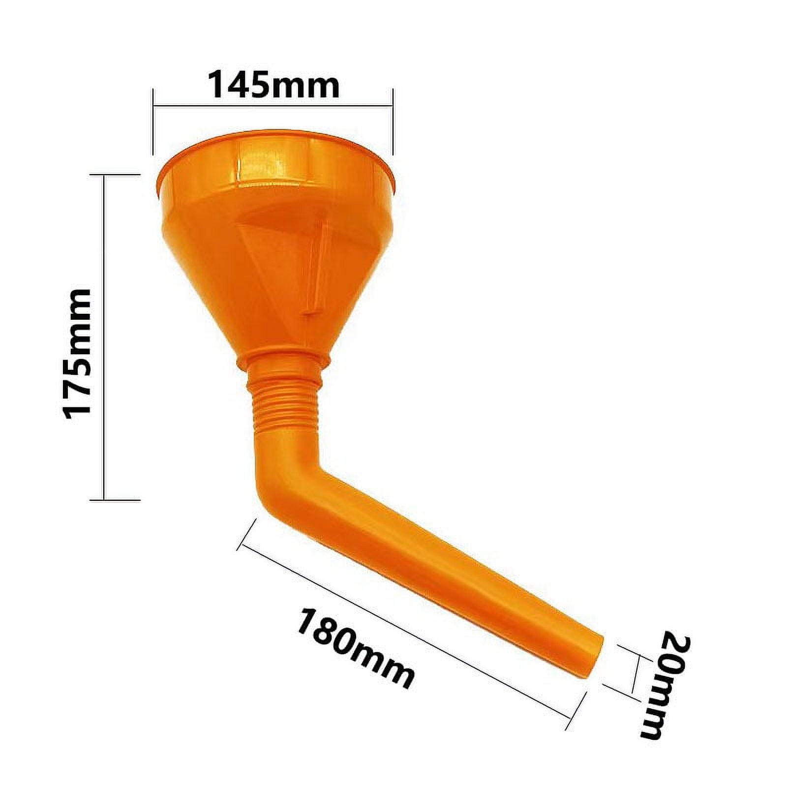 Landege Wide Mouth Oil Funnel Refueling Tool Car Funnel Flexible Oil Funnel Right Angle Funnel