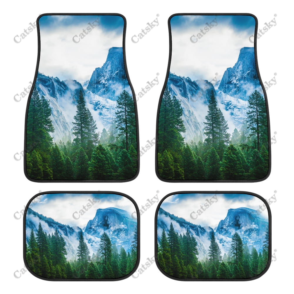 landscape plant mountain Car floor mats carpets interior accessories