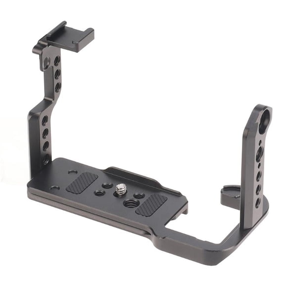 lanema 1/4 3/8 Threaded Holes Camera Cage For FX3 FX30 Photographers And Content Creators High Efficiency Camera Cheese Mount