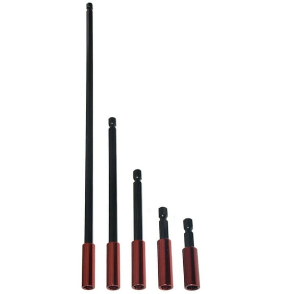 lanema 1/4 Inch Hex Shank Quick Release Electric Drill Magnetic Screwdriver Bit Adjustable Extension Holder Bar