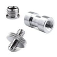 thumbnail image 1 of lanema 1/4 inch Male to 1/4" 3/8" Male Metal Threaded Screw Adapter Tripod Screw Conve, 1 of 17