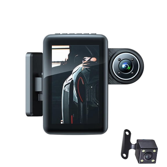 lanema 1080P MultiChannel Car Dashboards Camera with Wide View, Night Sights, 4" Screen