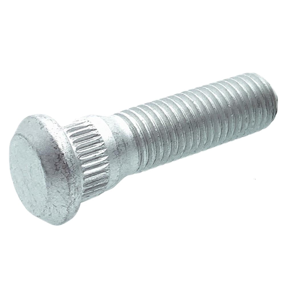 Jojofuny 50pcs Tire Studs For Bike & Scooter Wheels - Double Head Winter Traction Studs, Silver (1x0.7x0.7cm)