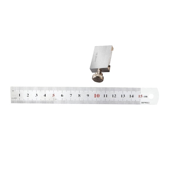 lanema 15/20/30/40cm Measuring Marking Gauge Carpenter Scribing Ruler with Slide Stop