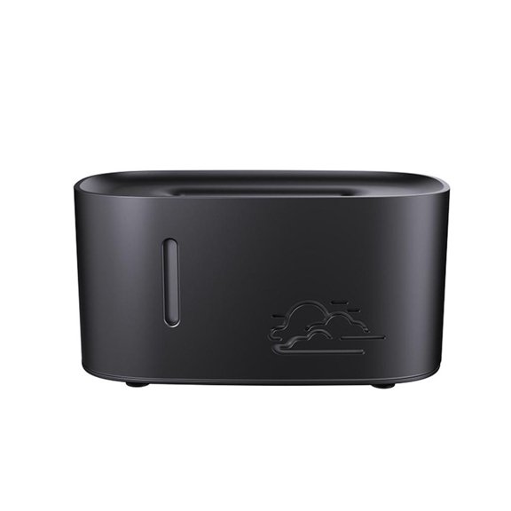 lanema 160ml Essential Oil Diffuser with Dynamic 7 Color LED Light Colorful Gradients Flame Map Air Humidifier for Desktop