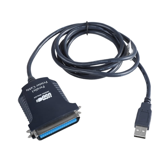 lanema 180cm USB to 36Pin Parallel Port Adapter Cable Cord for Office Daily Home Use