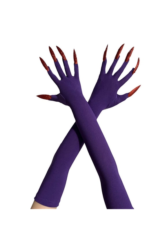1pair Devil Scary Long Mittens Spirit Corpse Hands Gloves Hand Reapers Gloves