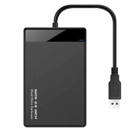 lanema 2.5inch External Hard Drives Enclosure USB3.0 Hard Disk Case Support Data