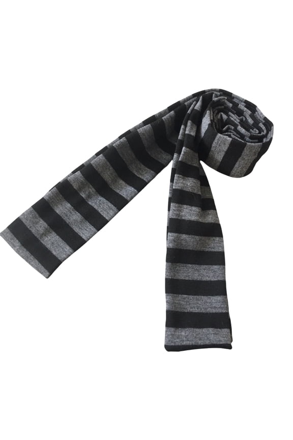2000s Striped Scarf Narrow Scarf Neckwrap Long Thin Scarf Halloween Costume Scarf