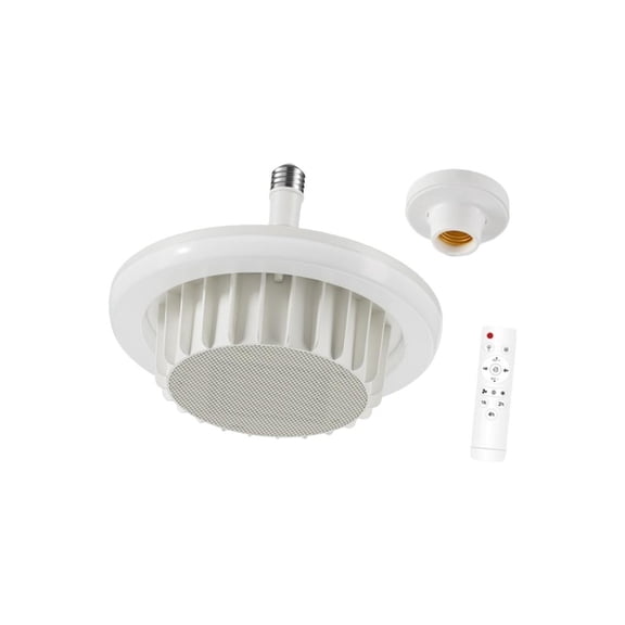 lanema 220V High Power Spirals Electric Heaters Fan Light Energy Saving E27 Remote Control Warm Air Lamp Ceiling Fan Light