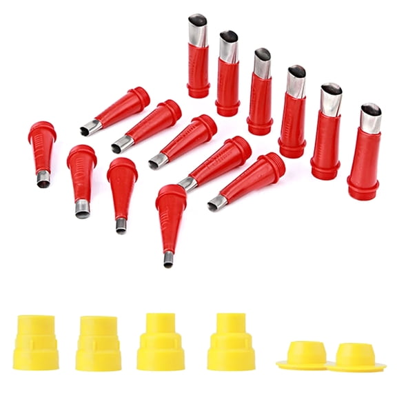 lanema 24Pcs Caulking Finisher Kit Include Reusable Stainless Steel Caulking Nozzle