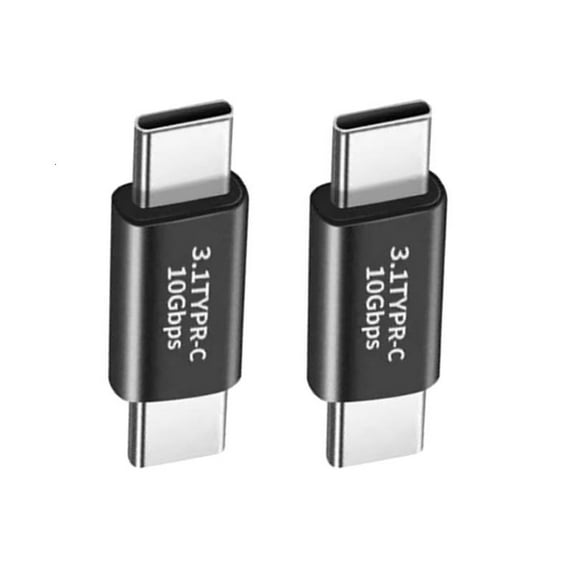 lanema 2PCS Type C Female To Male Adapter Efficient Data Transfer And Device Connection