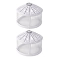 thumbnail image 1 of lanema 2pcs Desk Display Betta Fish Tanks for Pet Fish with Covered Top and Clear View, 1 of 9