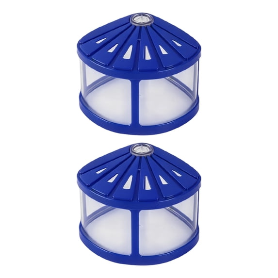 lanema 2pcs Desk Display Betta Fish Tanks for Pet Fish with Covered Top and Clear View