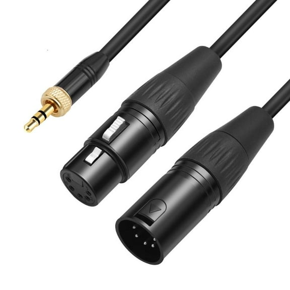 lanema 3.5mm Threaded 5Pin Cable Line with Gold Plated Connector 5 Pin Splitter Cord for PavoSlim Series Secure Lighting Setsup