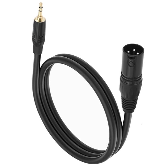 lanema 3.5mm to 3Pin Male Cable Durability Auditory Line for Speakers and Mixers