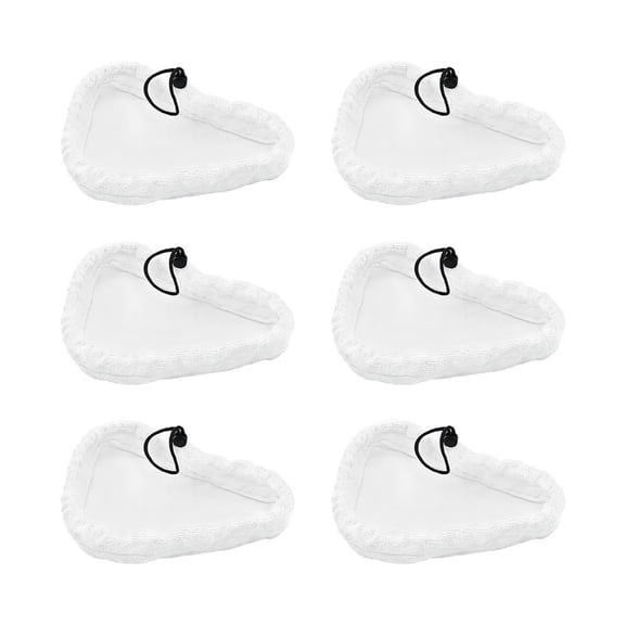 lanema 3/6/8Pcs Microfiber Steam Mops Replacement Triangles Mops Pads Fit for H20 S302 Steam Mops Cleaner Mops Replacement