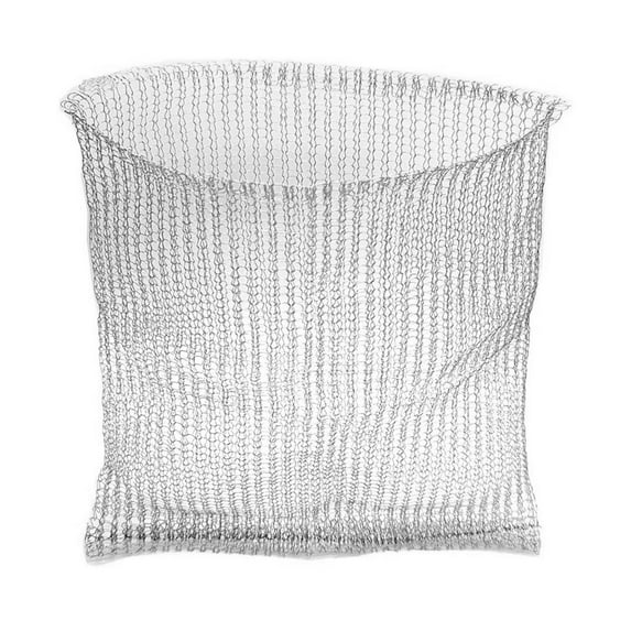 lanema 304 Stainless Steel Wire Knitted Mesh Bag Root Pouches Basket for Indoor Outdoor Garden Yard Vegetable