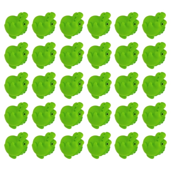 lanema 30Pieces Mini Alligators Figures for Jungle Reptiles Display Mini Resins Statues