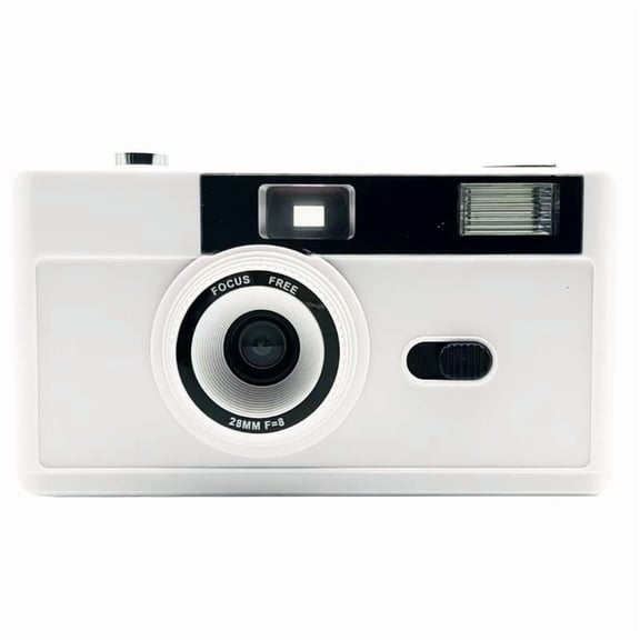 lanema 35mm Camera Not Disposable Reusable Camera 135 Film Fool With Flash Light