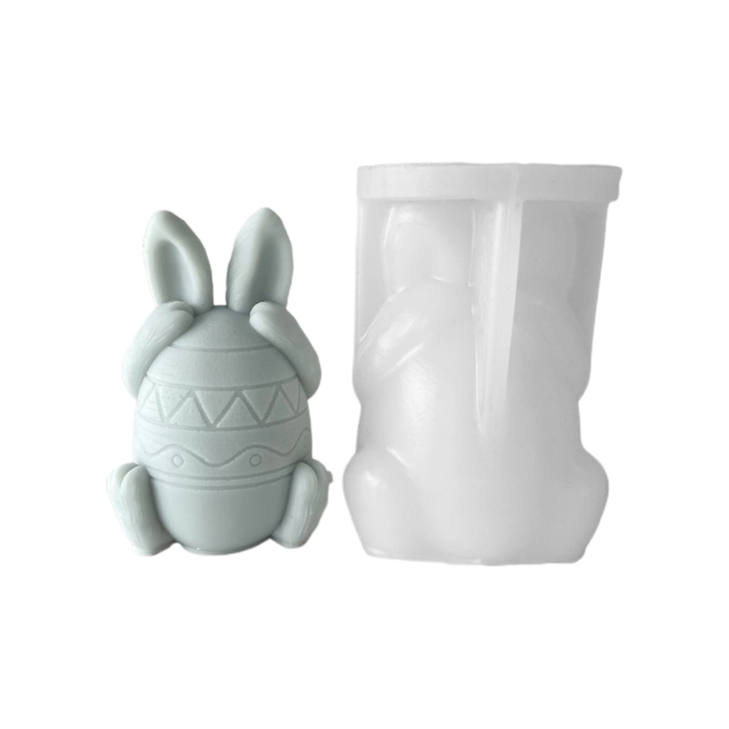 lanema 3D Face-less Rabbit Mold Epoxy Crafts DIY Ornament Jewelry ...